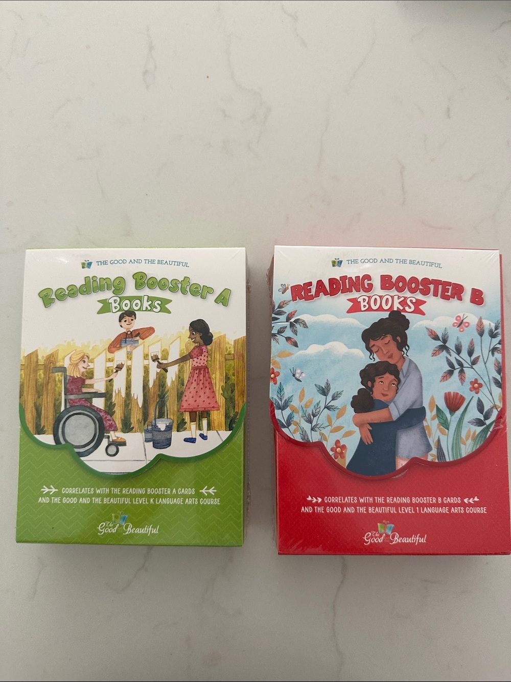 Reading Booster Books - Green & Red Set
